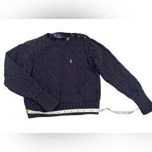 Polo by Ralph Lauren Cable knit sweater size 3T